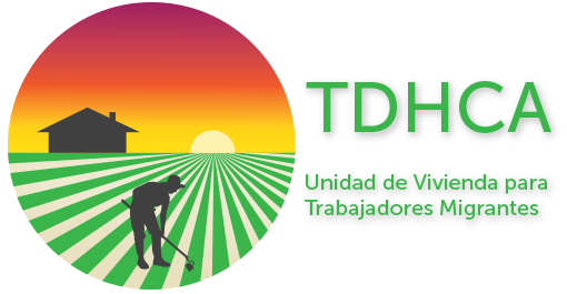 Este es el s&iacute;mbolo para viviendas de trabajadores agr&iacute;colas migrantes con licencia en el estado de Texas.
